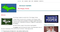 Desktop Screenshot of michiganyoopers.info