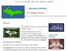 Tablet Screenshot of michiganyoopers.info